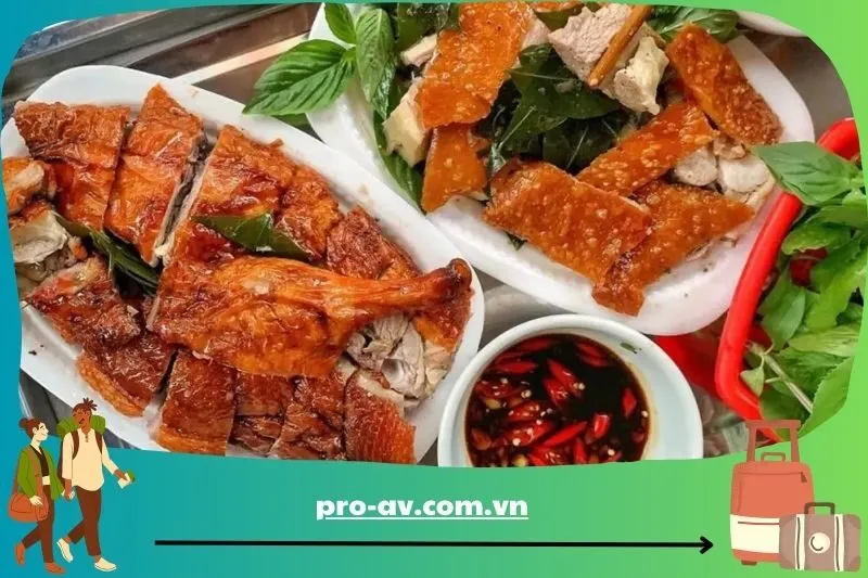 Vịt Quay Lá Mắc Mật