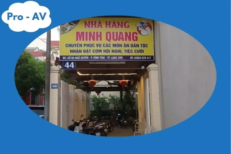 Nhà Hàng Minh Quang - Nhà Hàng Quán Ăn Lạng Sơn