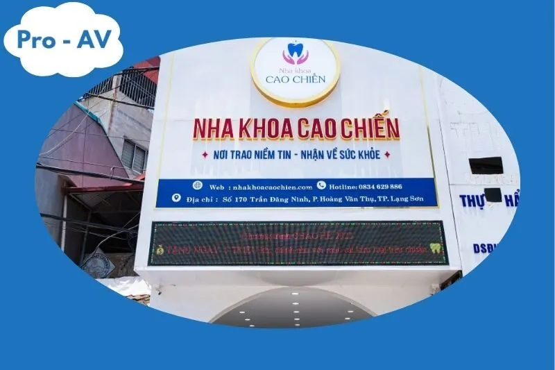 Nha khoa Cao Chiến - Phòng Khám Nha Khoa Lạng Sơn