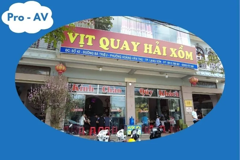 Phở Vịt Quay Hải Xồm - địa điểm ăn uống Lạng Sơn